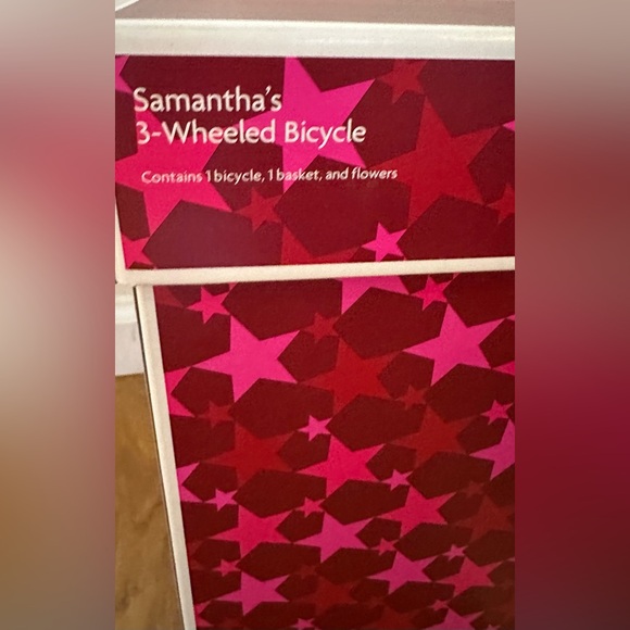 AMERICAN GIRL SAMANTHA 3 WHEELED BICYCLE RETIRED  NEW IN BOX RARE - Picture 2 of 4